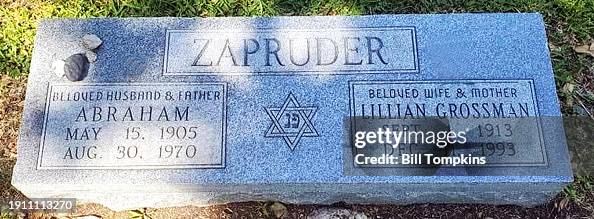 Abraham Zapruder gravesite Archive