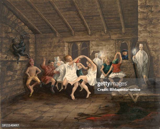 Witches Ritual Dance The Witches' Dance, illustration to Tam O'Shanter by the Scottish ...
