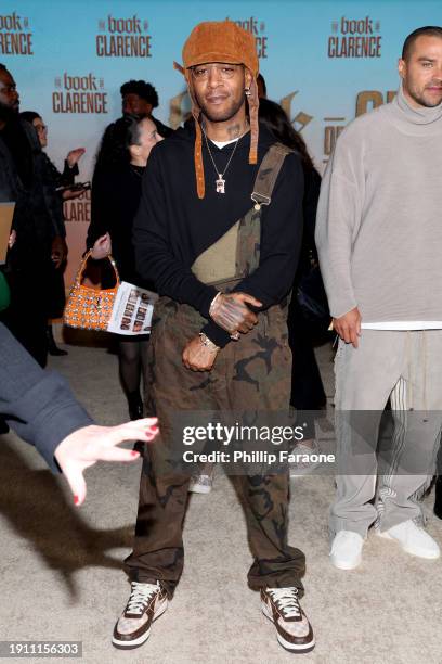Kid Cudi attends the Los Angeles Premiere of Sony Pictures' "The Book Of Clarence" at Academy Museum of Motion Pictures on January 05, 2024 in Los...