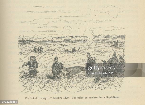 Lessy Battle 223 Guerre 1870 Photos & High Res Pictures - Getty Images
