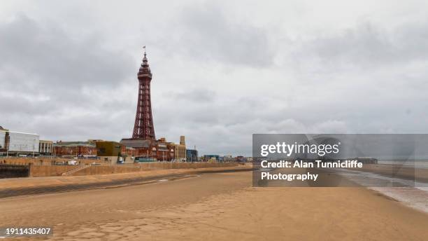 blackpool - blackpool-lancashire stockfoto's en -beelden