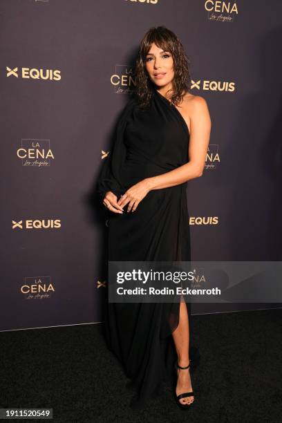 Eva Longoria attends La Cena Los Angeles at NeueHouse Hollywood on January 05, 2024 in Hollywood, California.