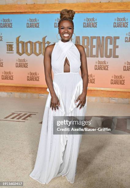 Deborah Joy Winans attends the Los Angeles Premiere of Sony Pictures' "The Book of Clarence" at Academy Museum of Motion Pictures on January 05, 2024...