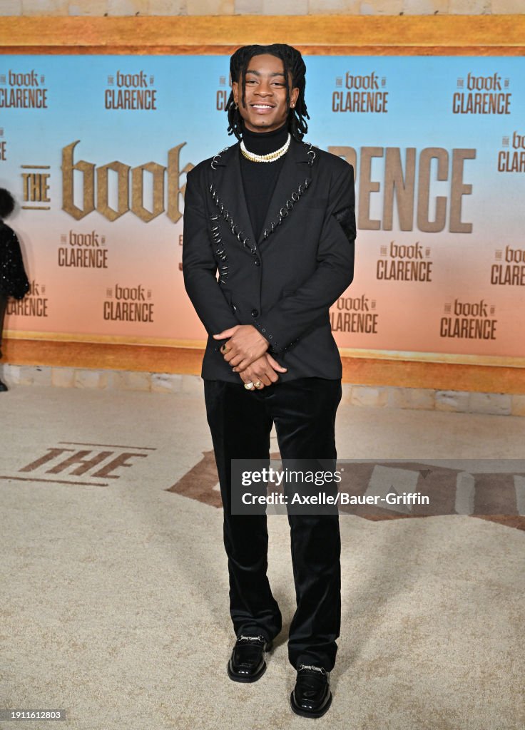 RJ Cyler attends the Los Angeles Premiere of Sony Pictures' "The Book