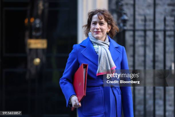 Victoria Atkins, UK health secretary, departs following a weekly meeting of cabinet ministers at 10 Downing Street in London, UK, on Tuesday, Jan. 9,...