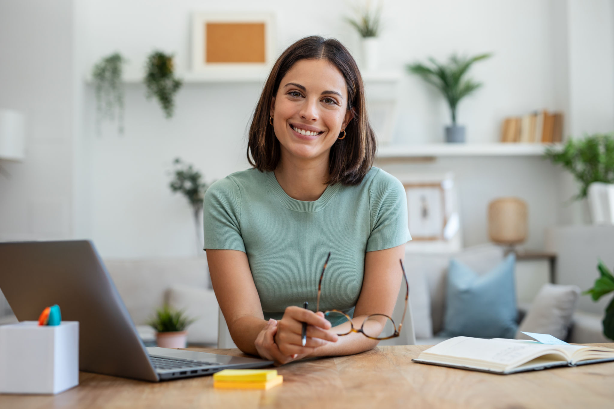 freelancer working