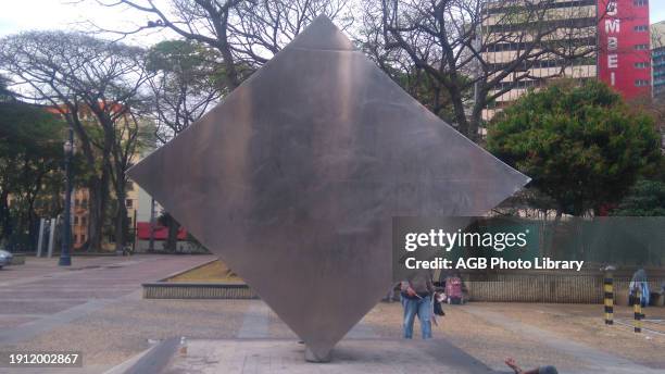 Espaço Cósmico, sculpture, Yutaka Toyota, Se square, Se, Downtown, Sao Paulo, Brazil.