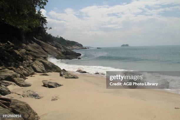 Eden beach, Guaruja, Sao Paulo, Brazil.