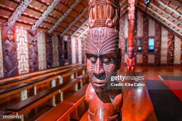 The ceremonial house at Waitangi is called the Whare Rūnanga. It is a significant structure located within the Waitangi Treaty Grounds in New...