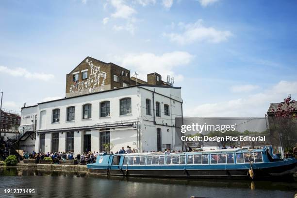 The White Building, Hackney Wick. London, England.