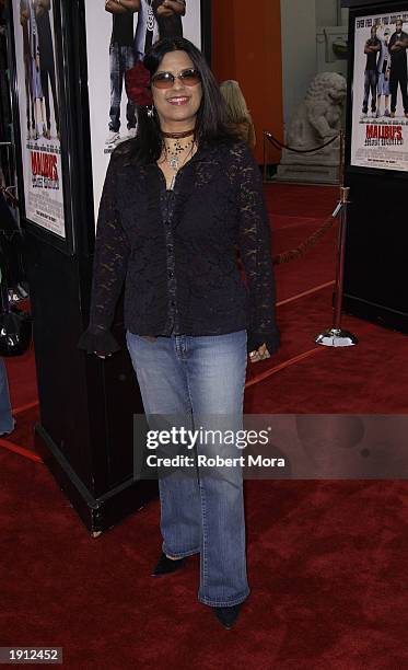 Actress Rebekah Del Rio attends the premiere of "Malibu's Most Wanted" April 10, 2003 in Hollywood, California. The film opens in theaters nationwide...