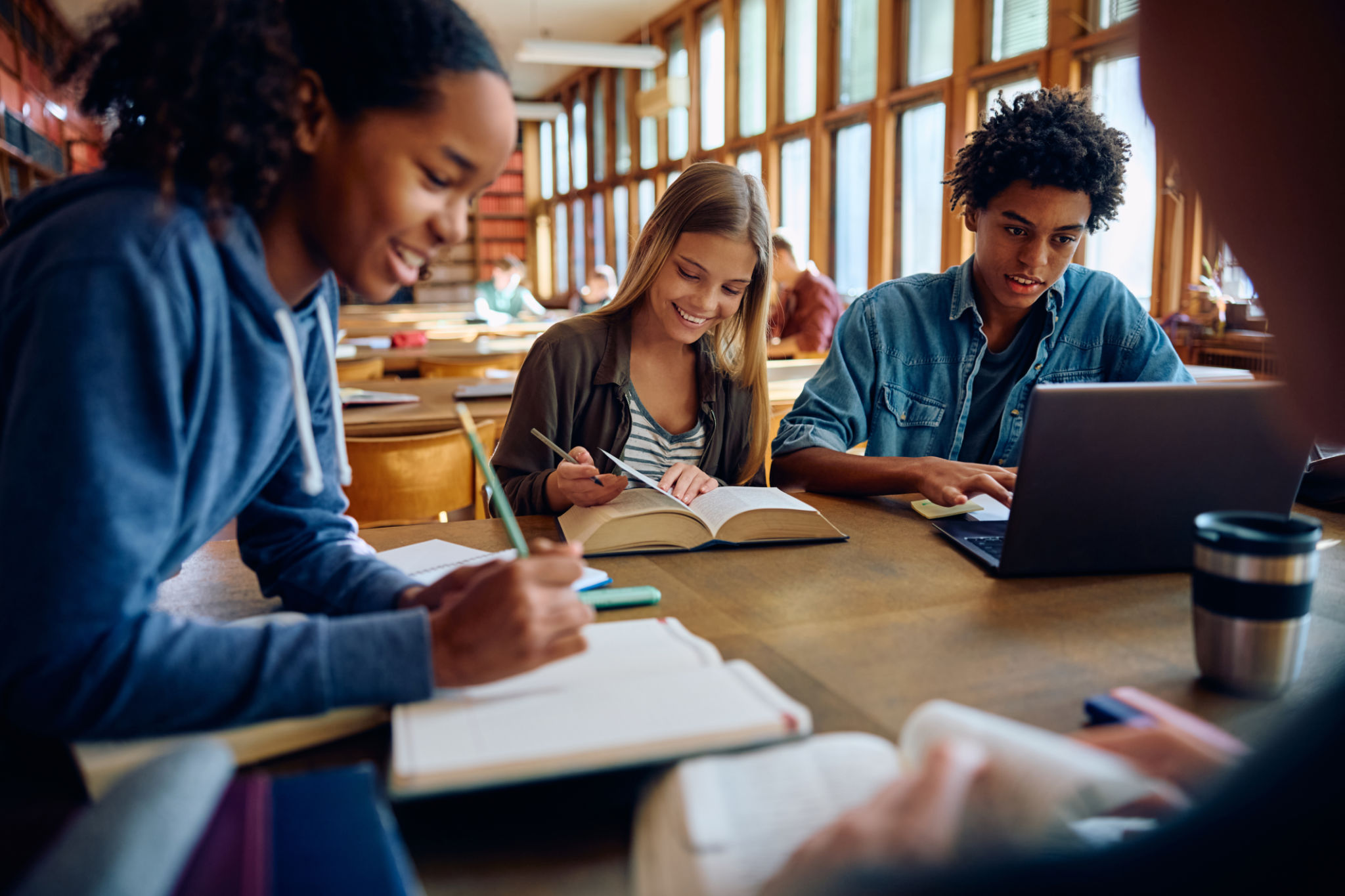 students studying philosophy