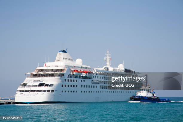 Asia. Turchia. Costa Egea Meridionale. Kusadasi. Nave Da Crociera Asia. Turkey. Southern Aegean Coast. Kusadasi. Cruise Ship.