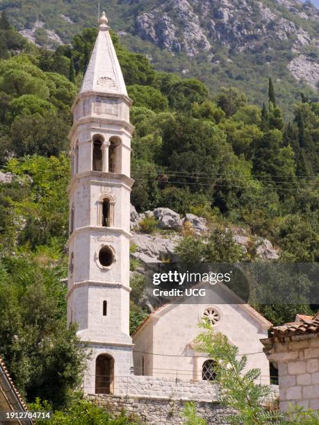 Europe. Montenegro. Perast. Church Of Our Lady Of The Rosary Europa. Montenegro. Perast. Chiesa Della Madonna Del Rosario.