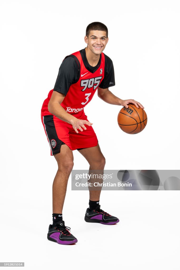 Drake Jeffries of the Raptors 905 poses for a portrait during the