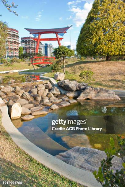 Espaco Engenheiro Riugi Kojima, Area Engineer Riugi Kojima plaza commemorating centennial Japanese immigration, Interior, Sao Jose dos Campos, Sao...