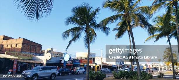 Beach, Orla do Atalaia, Aracaju, Sergipe, Brazil.