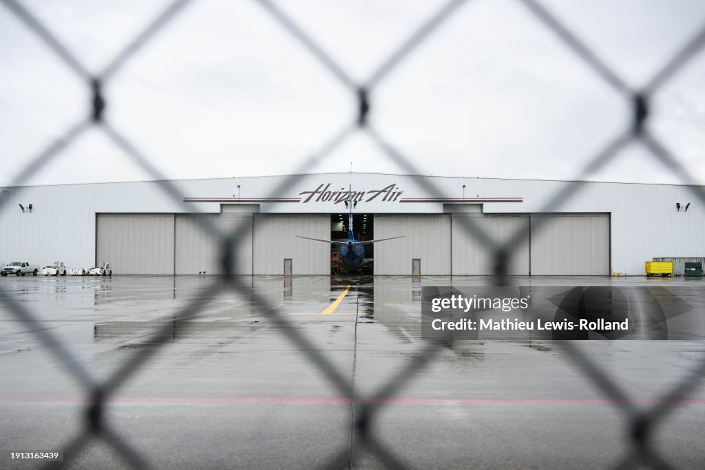 NTSB Continues Investigation Into Midair Fuselage Blowout Of Alaskan Airlines Boeing 737 Max 9