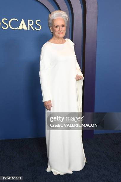 Actress Glenn Close arrives for the Academy of Motion Picture Arts and Sciences' 14th Annual Governors Awards at the Ray Dolby Ballroom in Los...