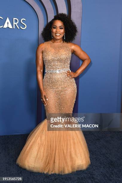 Actress and Honorary Award recipient Angela Bassett arrives for the Academy of Motion Picture Arts and Sciences' 14th Annual Governors Awards at the...