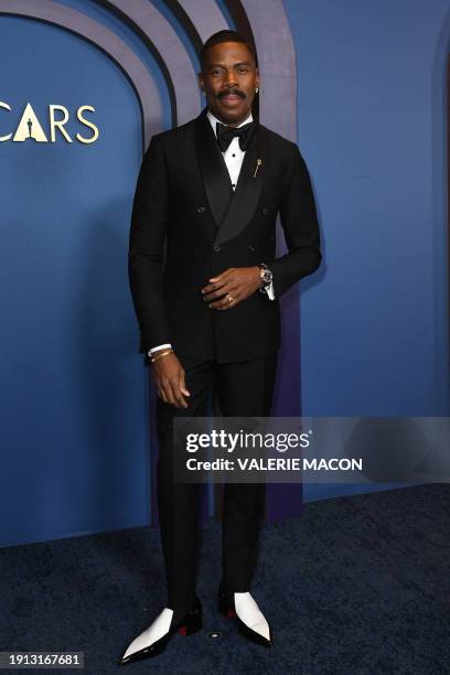 Actor Colman Domingo arrives for the Academy of Motion Picture Arts and Sciences' 14th Annual Governors Awards at the Ray Dolby Ballroom in Los...