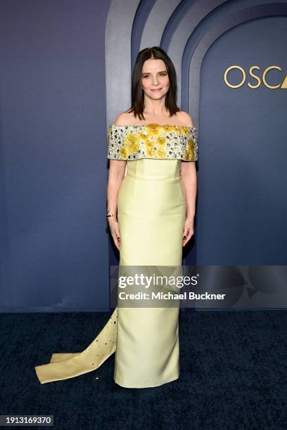 Juliette Binoche at the 14th Governors Awards held at The Ray Dolby Ballroom at Ovation Hollywood on January 9, 2024 in Los Angeles, California.