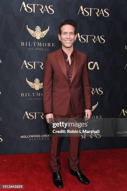 Glenn Howerton attends the 2024 Astra Film Awards at Biltmore Los Angeles on January 06, 2024 in Los Angeles, California.