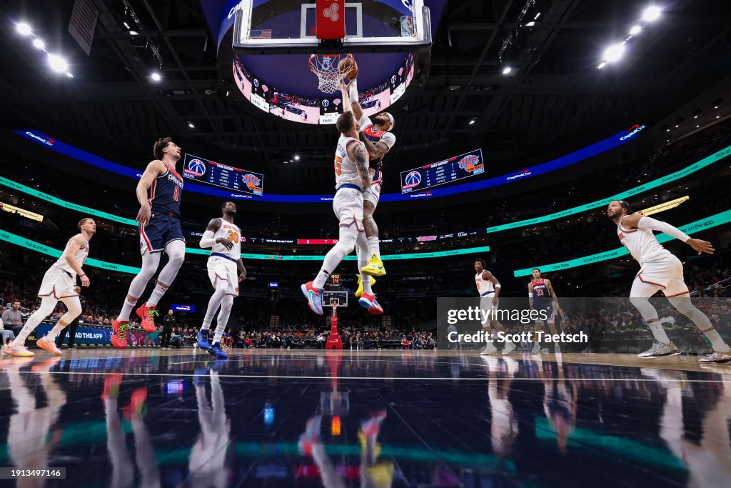 New York Knicks v Washington Wizards