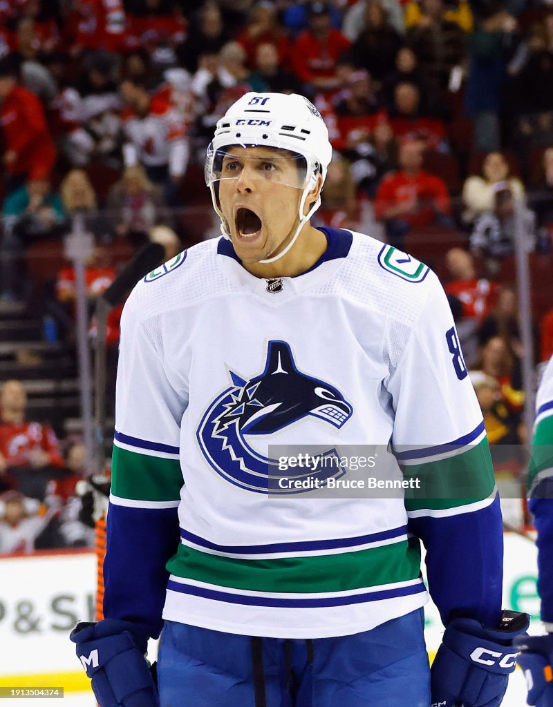 Vancouver Canucks v New Jersey Devils