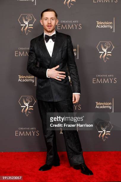 Chris Perfetti attends the 2024 Creative Arts Emmys at Peacock Theater on January 06, 2024 in Los Angeles, California.