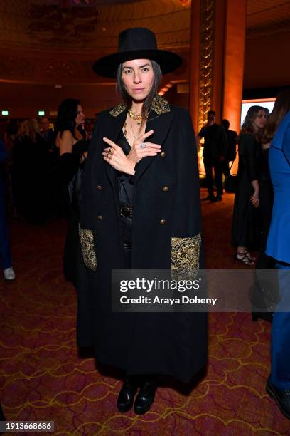 Tasya van Ree attends The Art of Elysium's 25th Anniversary HEAVEN Gala at The Wiltern on January 06, 2024 in Los Angeles, California.