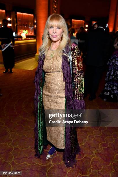 Rosanna Arquette attends The Art of Elysium's 25th Anniversary HEAVEN Gala at The Wiltern on January 06, 2024 in Los Angeles, California.