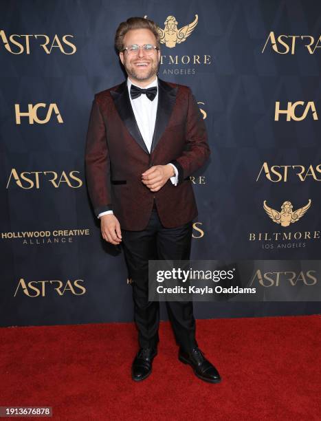 Adam Conover attends the 2024 Astra Film Awards held at Biltmore Los Angeles on January 06, 2024 in Los Angeles, California.