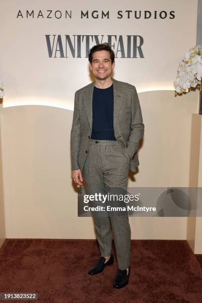Jason Ralph attends the Vanity Fair and Amazon MGM Studios awards season celebration at Bar Marmont on January 06, 2024 in Los Angeles, California.