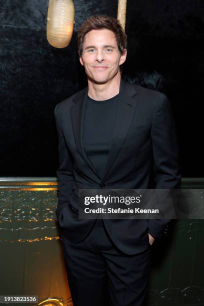 James Marsden attends the Vanity Fair and Amazon MGM Studios awards season celebration at Bar Marmont on January 06, 2024 in Los Angeles, California.