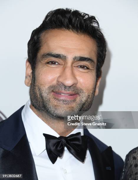 Kumail Nanjiani arrives at the The Art Of Elysium's 2024 HEAVEN Gala at The Wiltern on January 06, 2024 in Los Angeles, California.