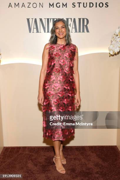 Editor-in-Chief of Vanity Fair Radhika Jones attends the Vanity Fair and Amazon MGM Studios awards season celebration at Bar Marmont on January 06,...