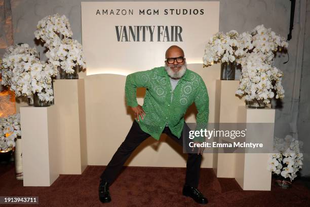 David Alan Grier attends the Vanity Fair and Amazon MGM Studios awards season celebration at Bar Marmont on January 06, 2024 in Los Angeles,...