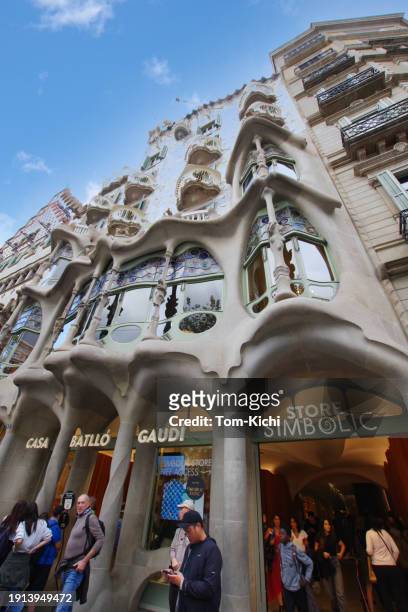 casa batlló／barcelona - casa museu gaudi stock pictures, royalty-free photos & images