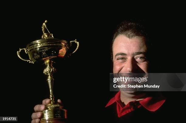 Portrait of PGA European Tour golfer, Costantino Rocca of Italy, at Wentworth Golf Club in Surrey, England. \ Mandatory Credit: Stephen Munday...