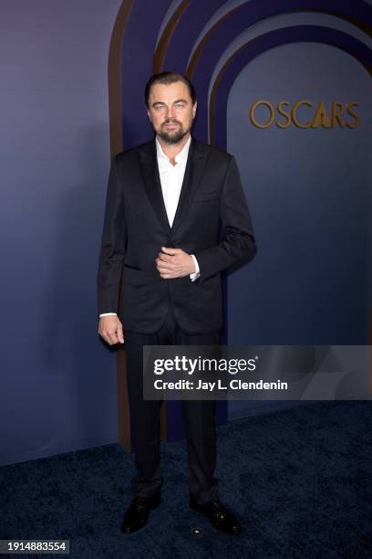 Hollywood, CA Leonardo DiCaprio, on the red carpet at the Academy of Motion Picture Arts and Sciences and the Board of Governors, Honorary Awards,...