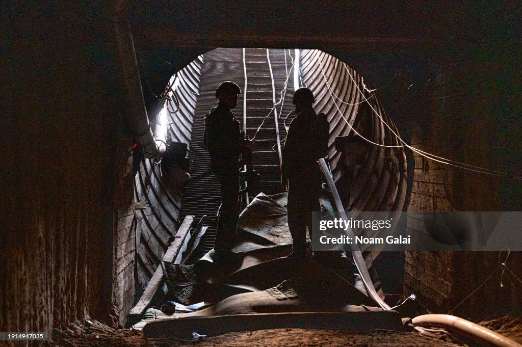 Israeli Forces Highlight Alleged Hamas Infrastructure In Northern Gaza