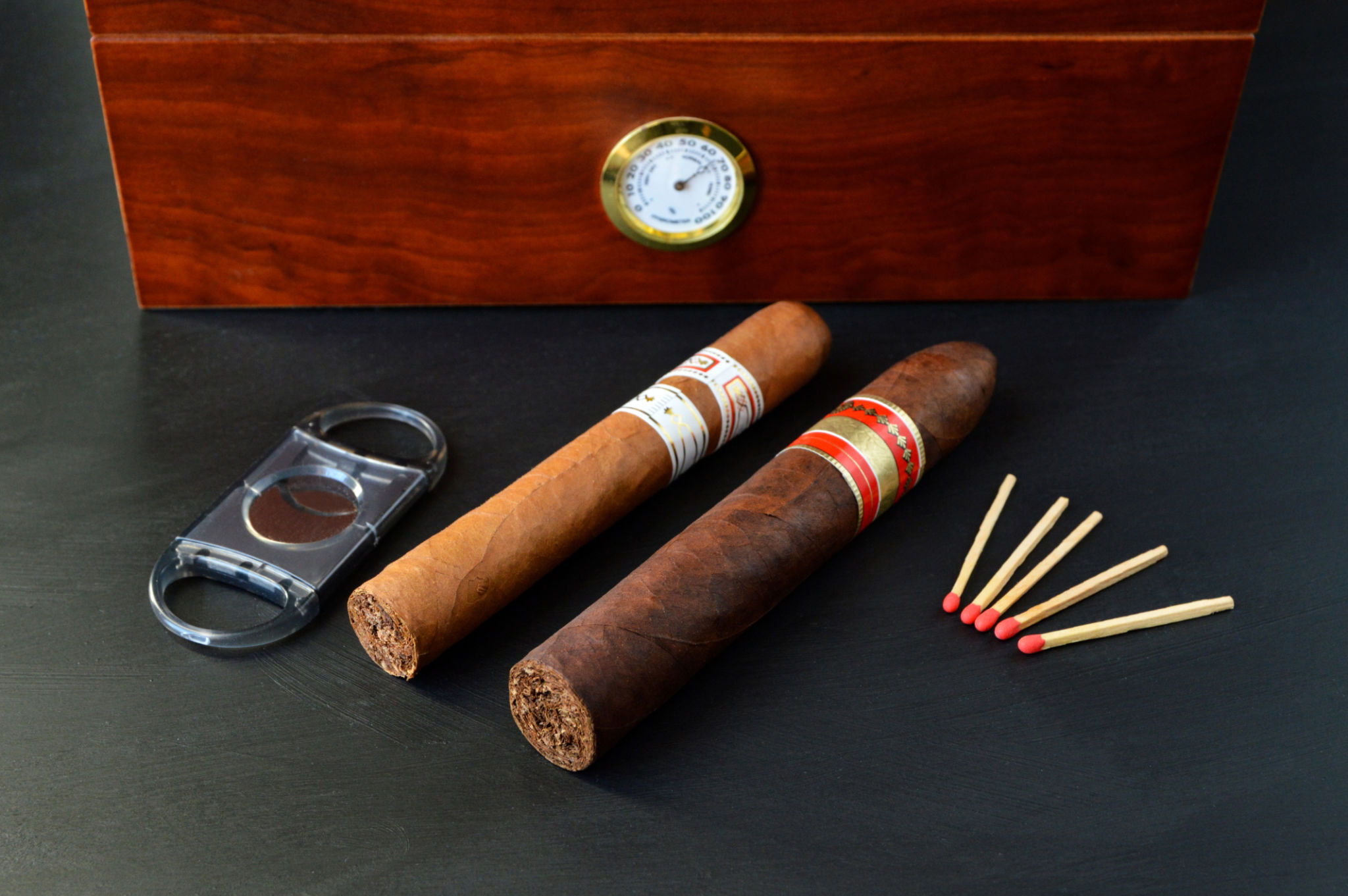 lighting cigar