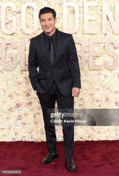 Mario Lopez attends the 81st Annual Golden Globe Awards at The Beverly Hilton on January 07, 2024 in Beverly Hills, California.