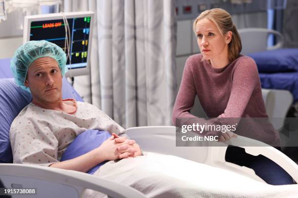 This Town Ain't Big Enough for Both of Us" Episode 9002 -- Pictured: Luigi Sottile as Sean Archer, Jessy Schram as Dr. Hannah Asher --