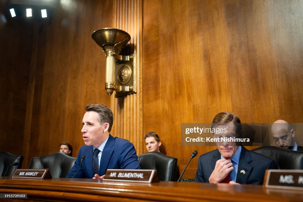 Senate Judiciary Committee Holds Hearing Artificial Intelligence And The Future Of Journalism