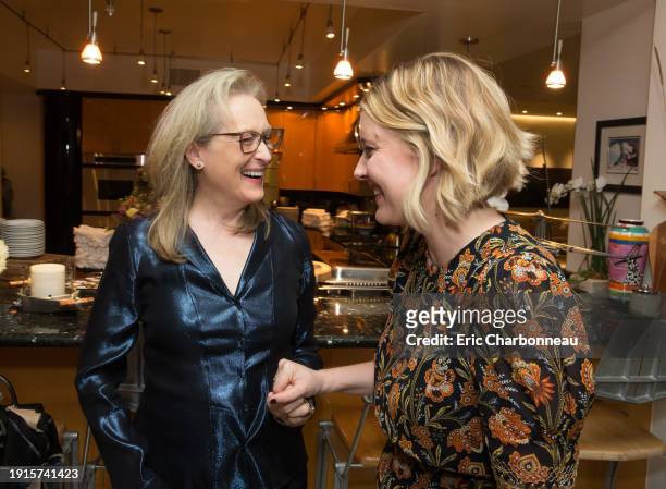 Meryl Streep and Writer/Director Greta Gerwig