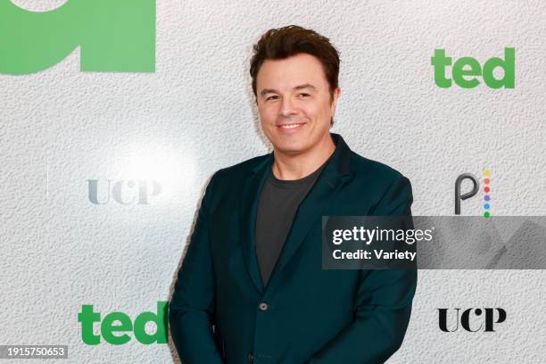 Seth MacFarlane at the premiere of "Ted" held at The Grove on January 10, 2024 in Los Angeles, California.