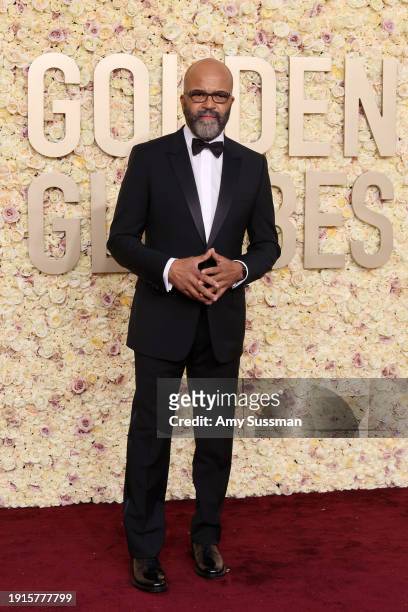 Jeffrey Wright attends the 81st Annual Golden Globe Awards at The Beverly Hilton on January 07, 2024 in Beverly Hills, California.