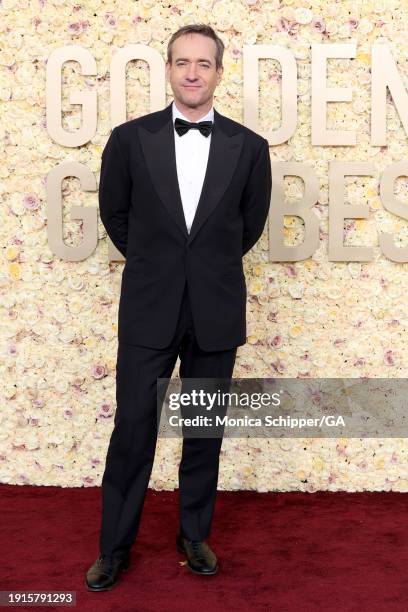 Matthew Macfadyen attends the 81st Annual Golden Globe Awards at The Beverly Hilton on January 07, 2024 in Beverly Hills, California.